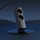 Мережевий подовжувач Hoco NS10 Wisdom 2-position (PD67W/3C1A) desktop socket (EU/GER) Black (6942007638500) - зображення 9