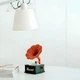 Граммофон-колонка BauTech портативный беспроводный с Bluetooth и LED подсветкой Оранжевый (1016-052-00) - изображение 6
