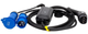 Przenośna ładowarka samochodowa Platinet EV/PHEV AC Type 2  8/10/13/16/32A 7kW CEE 1F Home Line Black (EV_PPC32AT7) - obraz 5