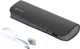 Powerbank Platinet Leather PMPB72LB 7200 mAh 10W + Etui na tablet 7" Black (OCT7MB+7200) - obraz 1