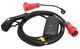 Przenośna ładowarka samochodowa Platinet EV/PHEV AC Type 2 8/10/13/16A 11kW CEE 3F 7m Black (EV_PPC7M11) - obraz 2