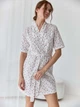 Халат женский хлопковый летний BARWA garments 0375 L Белый (2110003753129) - изображение 10