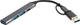 USB-хаб Dynamode USB 3.0 Type-C/Type-A на 4 порти: 1х USB3.0-C, 1х USB3.0-A, 2x USB 2.0-A, метал Темно-сірий (DM-UH-314AC) - зображення 2
