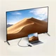 HUB адаптер Type-C Хаб Baseus Dual Fast Charging 6-in-1 |USB-C to HDMI 4K*1+USB-A*2+USB-C*3| Адаптер Розгалужувач - зображення 7