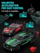 Машинка для дрифта на радиоуправлении 4WD RC Nissan GT-R (R35) 20см с подсветкой - изображение 7