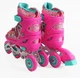 Комплект роликов с защитой 210-XS Best Roller колеса PVC светящиеся. Pink (размер 26-28) (153148) - изображение 3