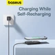 Повербанк Baseus 5000 mAh Magnetic Mini 20W + Бездротова швидка зарядка MagSafe 15W Чорний - зображення 3