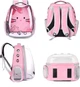 Рюкзак для переноски животных CosmoPet CP-103 28х34х40см Розовый (JDT-0848105) - изображение 7