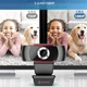 Веб-камера JOYACCESS 1080P Full HD, USB 2.0, ПК, веб-камера з мікрофоном, ширококутний кут 105° для запису, дзвінків, конференцій - изображение 7