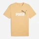 Футболка хлопковая длинная мужская Puma Ess 2 Color No. 1 Logo Tee 68470841 2XL Almost Apricot с принтом (4067983297939) - изображение 4