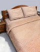Комплект постельного белья Zastelli евро 200х220 см Bubble Beige бязь Бежевый (2500000971327) - изображение 2