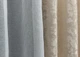 Комплект штор VR-Textil Лен Мрамор 150х270 2шт и Тюль 400х270 1713ш-1276т Айвори с белым 71-010/3 - изображение 6