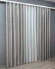 Комплект штор VR-Textil Лен Мрамор 100х270 2шт и Тюль 300х270 1714ш-1276т Серый с белым 71-009/1 - изображение 3