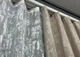 Комплект штор VR-Textil Жакард Мармур 100х270 2шт і Тюль 300х270 1208ш-1400т Бежево-сірий з білим 71-006/1 - зображення 8
