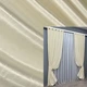 Комплект готових штор VR-Textil Софт № 1733ш Молочний 150х270 см 2шт (33-0707) - зображення 1