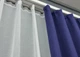 Комплект штор VR-Textil Лен Мешковина 200х270 2шт и Тюль 500х270 691ш-115т Синий с белым 71-016/6 - изображение 8