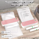 Портативний бездротовий термопринтер PeriPage A40 Pink Bluetooth 2600mAh підходить для тату та документів - зображення 5