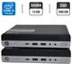 Неттоп HP ProDesk 600 G3 Mini PC USFF / Intel Core i3-7100T (2 (4) ядра по 3.4 GHz) / 12 GB DDR4 / 500 GB SSD / Intel HD Graphics 630 / Windows 11 Pro б/у - изображение 1