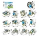 Конструктор на солнечных батареях Cute Sunlight Solar Robot 13в1 - изображение 3