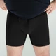 Чоловічі анатомічні боксери Anatomic Long w/skew fly Light Plus, Black Series, чорний 5XL LLPS140-01 - зображення 3
