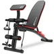 Набір Hop-Sport Strong 67 кг лавка HS-1035 штанга гантелі комплект для силових тренувань дому - зображення 3