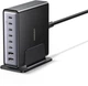 Зарядное устройство Ugreen X766 200W 8Ports GaN for MacBook Pro 16" Air, XPS 13, iPad Pro, iPhone 16 Pro, Galaxy S25 6C2A Grey (55324) - изображение 8