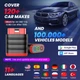 Автомобильный сканер ДВС THINKCAR Mini Bluetooth OBD2 полносистемный, световой индикатор, считыватель кодов неисправностей Black - изображение 11