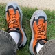Чоловічі кросівки Li-ning CF Yijie 2.0 Burnt Orange/Obsidian Gray/Light Smoke Gray 38 Помаранчевий AHTU005-2 - изображение 8