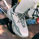 Жіночі кросівки Li-ning CF Qianxingce 3.0 Oatmeal Gray/Off White/Dark Moss Green 45 Зелений AHCU037-4 - изображение 10