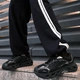 Кросівки чоловічі Li-ning Scenery Ebony Black/Space Silver 38 Чорний AGLR079-2 - зображення 6