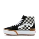 Чоловічі кеди Vans Sk8-HI Stacked Checkerboard Black/White 41 Мульті VN0A4BTWVLV1 - зображення 3