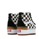Чоловічі кеди Vans Sk8-HI Stacked Checkerboard Black/White 41 Мульті VN0A4BTWVLV1 - зображення 4