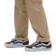Чоловічі кеди Vans Knu Skool Mega Check Potting Soil 38,5 Коричневий VN0009QCDMV - изображение 5