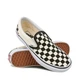 Жіночі кеди Vans Classic Slip-On White Checkerboard 45 Чорний VN000EYEBWW1 - изображение 5