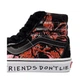 Жіночі кеді Vans Sk8-HI X Stranger Things Black/Red 45 Мульті VN0A2XSBY091 - зображення 6
