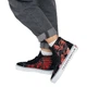 Жіночі кеді Vans Sk8-HI X Stranger Things Black/Red 45 Мульті VN0A2XSBY091 - зображення 9