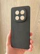 Силіконовий чохол з текстильним покриттям для Xiaomi Poco X7 5G Чорний - зображення 2