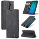 Чехол-книжка CaseMe из нубука для Xiaomi Redmi Note 8 Pro Чёрный - изображение 9