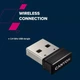 Комплект (Клавіатура та миша) Canyon HSET-W5 EN AAA+AA Wireless White (CNS-HSETW5WT) - зображення 8