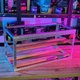 Каркас для майнинг ферм CompX 8 видеокарт (Алюминий+дерево) (C8_XW) Б/у - изображение 2