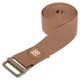 Ремінь для йоги з металевою пряжкою BLOOM YOGA STRAP LB7086 (поліестер, р-р 183 x 3,8 х 0,2 см, коричневий) - изображение 3