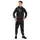 Костюм-сауна для похудения на молнии с капюшоном Поливинилхлорид SAUNA SUIT ZELART размер 2XL/50-54 черный FI-9652 - изображение 10