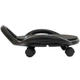Платформа для пресса с подушкой для ног 2,4кг до 200кг 60х52,5х22см Abdominal wheel LiveUp черный LP8346 - изображение 6