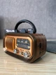 Радиоприёмник GOLON RX-BT628S с аккумулятором Bluetooth, USB, SD и солнечной панелью Тёмный - изображение 8