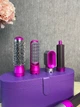 Стайлер 5в1 HAIR BRUSH Styler + Коробка Чехол с функциями придания объема, выпрямления, укладки Фиолетовый - изображение 6