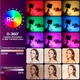Світлодіодна Rgb накамтерна акумуляторна лампа для фото та відео зйомки - зображення 8