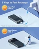 Power Bank 10000 mAh 22.5W Fast Charge, Вбудовані 4 кабелі Black - зображення 4