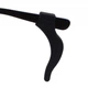Cиліконовий тримач-фіксатор стоппер для окулярів Soft Silicone Anti Slip Black (пара) - зображення 4