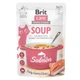 Корм вологий Brit Care Soup для котів суп з лососем 75 г (8595602569212) - зображення 1