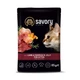 Корм влажный Savory Cat Pouch for Kitten для котят с ягненком и тыквой в желе 85 г (4820261920086) - изображение 1